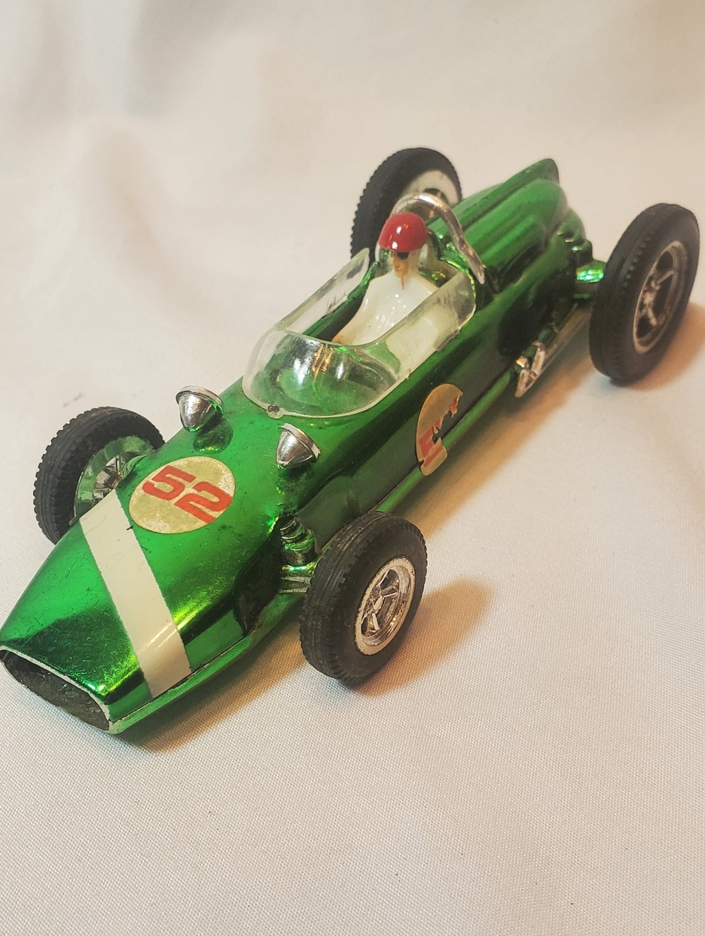 ZEE Toys Vtg 1960's Ford Cooper Indy Style Race Car Toy Model 2052 Hong Kong